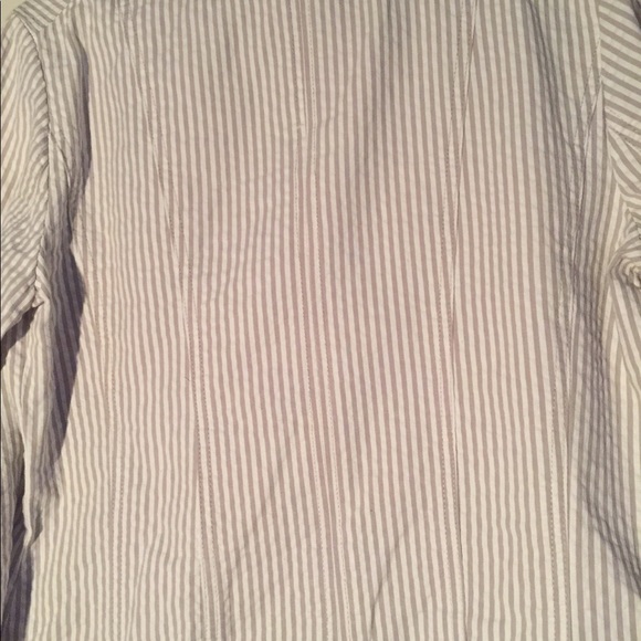 Sandro Gray Ruffle Blazer - Picture 10 of 16